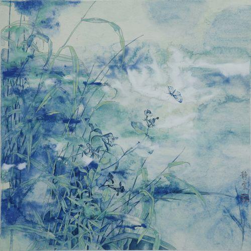《和風》工筆淡彩 66×66cm 梁靜雯.jpg